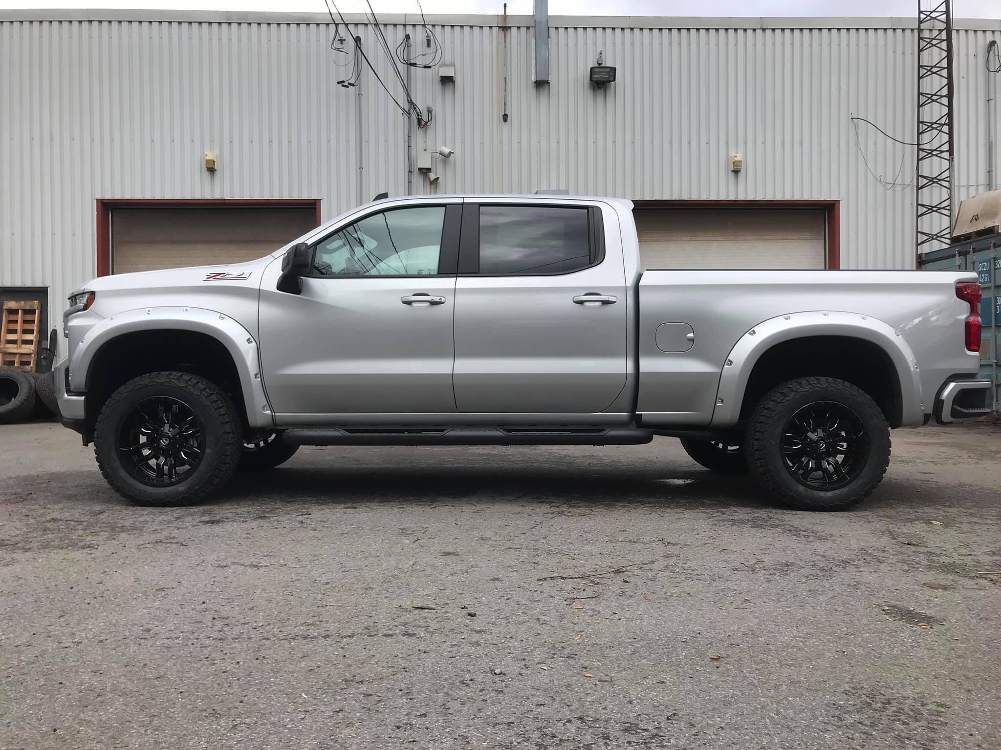 Lifted Silverado built by DSI